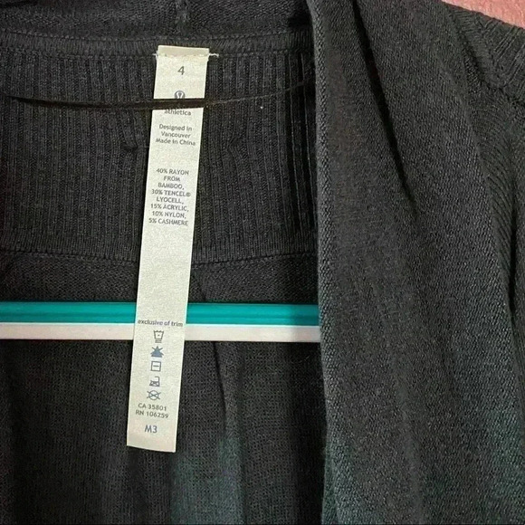 Lululemon Grey Cardigan - Picture 3 of 6